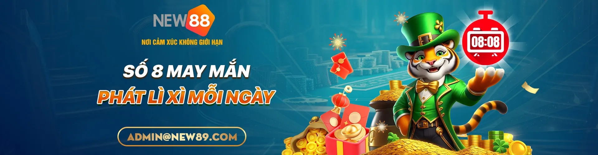 NEW88 – Link Nhà Cái Chính Thức 2025 | Cá Cược Online Uy Tín 13 New88 số 8 may mắn rước lixi